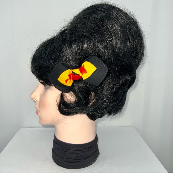 Flames Graphic Bandana Knotted Hair Bow - Picture 5 of 11
